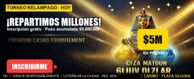 Viví la emoción del casino